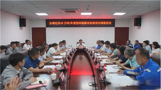 王绍乐到华南公司揭阳东粤化学项目调研