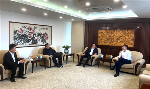 赵亮拜访中石化宁波工程公司总经理韩振飞