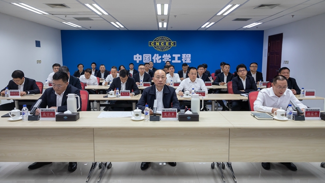 中国化学召开中央生态环境保护督察问题整改工作推进会