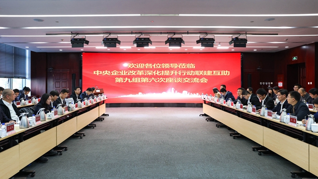 中国化学成功举办中央企业改革深化提升行动联建互助第九组第六次交流活动