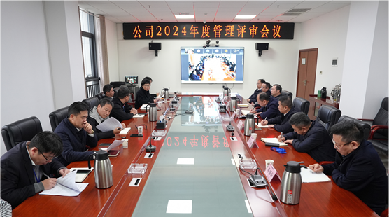 公司召开2024年度管理评审会议