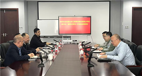 周鸿拜访湖南邵虹特玻董事长刘正茂