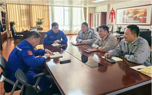 赵亮拜访山东裕龙石化董事长程仁策