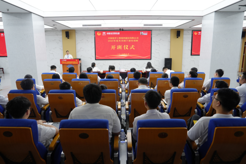 中国化学四化建举办2025年度共青团干部培训班