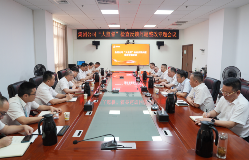 中国化学四化建召开落实集团公司“大监督”检查反馈问题整改专题会议
