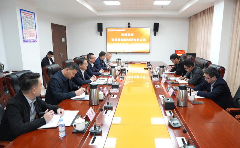 中国化学工程四化建与湖北徽阳新材料举行会谈