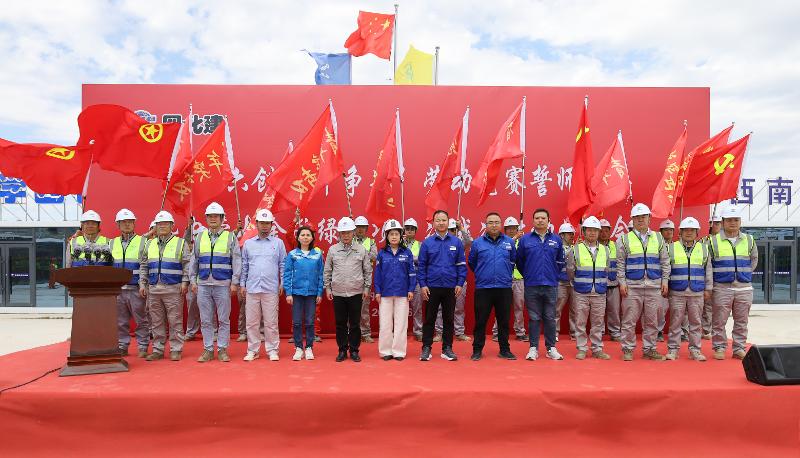 六比六创 实干争先⑭ | 绿动兴安 以赛砺剑——四化建内蒙金风项目攻坚纪实