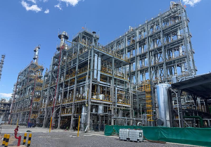 六比六创 实干争先 | 四化建西部公司榆林国重高端化工技术孵化基地项目中交