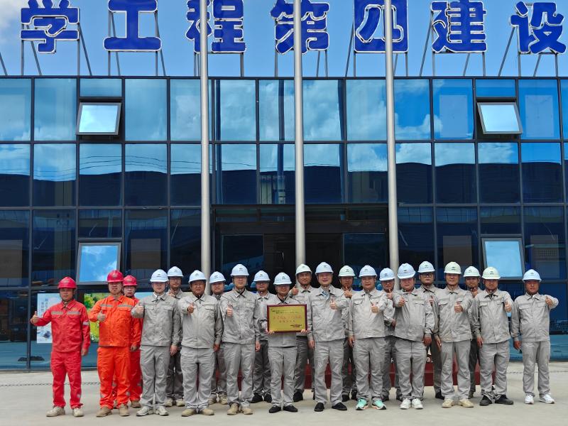 匠心筑造 奉献精品⑰ | 四化建马鞍山中联重科智能物流产业园项目获评集团五星级标准化工地